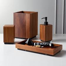 Black marble bathroom marble bathroom accessories bathroom designs cheap table and chairs round marble table good earth india dream exceptionally elegant and sophisticated, our marble brass bathroom accessories have been crafted from luxe marble with brass inlay to radiate. Acacia Wood Black Marble Bath Accessories
