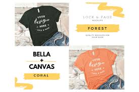 Inspirational designs, illustrations, and graphic elements from the world's best designers. 3001 Bella Canvas Mockup Bundle T Shirt Flat Lay Collection 104604 Mockups Design Bundles