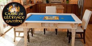 The Table Of Ultimate Gaming Launches On Kickstarter Table Tabletop Games Table Games