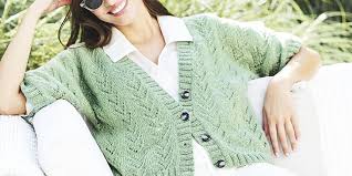 Maybe you would like to learn more about one of these? Tuto Tricot Patron Pour Tricoter Un Gilet Pour L Ete Marie Claire