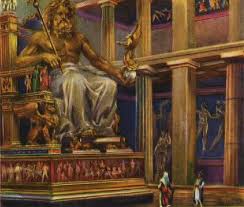 Temple Of Zeus At Olympia Ancient Greek Art Ancient Civilizations Greek Art