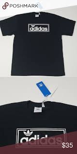 Black And White Adidas Shirts Adidas Originals Tee Size Large Adidas Originals Tee Color Black And White B2053 Adidas Shirts Tees Short Sle Original Tees Clothes Design Fashion Design