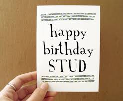 Nobody likes to cope with debt. Funny Birthday Card Happy Birthday Stud Birthday Card For Etsy Birthday Cards For Men Birthday Greetings For Men Birthday Cards
