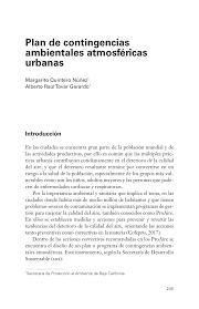 Esquema del plan de contingencia 1. Pdf Plan De Contingencias Ambientales Atmosfericas Urbanas