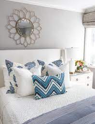 How To Arrange Pillows On A Queen Bed Five Simple Formulas That Work Driven By Decor Queen Bed Decor Bed Cushions Arrangement Bed Pillow Arrangement