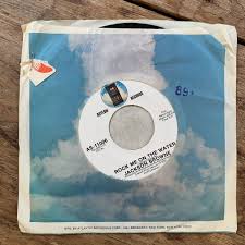 JACKSON BROWNE: Rock Me On the Water US Asylum Promo 45 Rock VG++