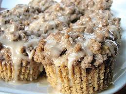 Streusel Coffee Muffins With Maple Glaze Just Like Costco Muffins Lots Of Other Muffin Recipes Coffee Muffins Coffee Cake Muffins Costco Muffins