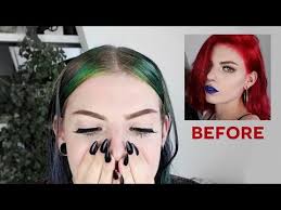 I Completely Ruined My Hair By Using A Color Remover Youtube