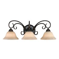 Shop bed bath & beyond for incredible savings on vanity lighting you won't want to miss. Home Garden New 4 Light Tea Stain Glass Oil Rubbed Bronze Vanity Bathroom Light Lamps Lighting Ceiling Fans