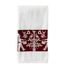 Hurry this deal could end anytime! Vern Yip By Skl Home Christmas Carol Bath Towel