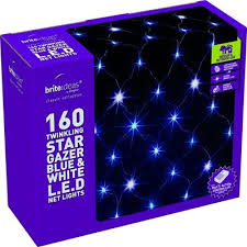 Outdoor Christmas Star Light Image Of 160 Led Star Gazer Multi Action Net Light Blue White Christmas Light Displays Outdoor Christmas Lights Net Lights