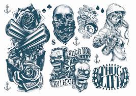 Browse 166 gangster tattoo stock photos and images available, or start a new search to explore more stock photos and images. Hood Gangster Neck Tattoos Novocom Top