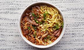This is a classic recipe that's popular for its simplicity and onion flavor. French Onion Beef Noodle Soup Recipe Bon Appetit