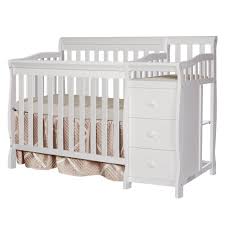 Jayden 3 In 1 Mini Convertible Crib And Changer Convertible Crib Cribs Mini Crib