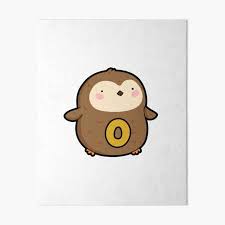 It's not a coincidence, we read t, m, k, o, a, e almost like you do. Alphabet Letter K Cute Adorable Owl Art Board Print By Kidsmonogram Redbubble