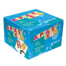 Find all the letters of the alphabet here, a to z. Fox Run Alphabet Cookie Cutter Set