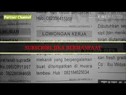 We did not find results for: Lowongan Via Bkk Ypia Cakung Master Loker Informasi Lowongan Kerja