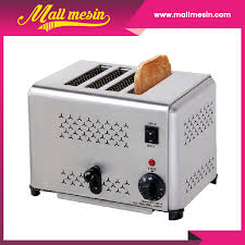 Banyaknya orang yang gemar menyantap camilan ini membuatnya memiliki prospek usaha yang bagus. Alat Pemanggang Roti Bakar Harga Toaster Roti Getra Fomac