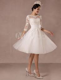 Abiti vintage trieste amazon abiti donna vintage abiti alta moda vintage abiti da sposo vintage roma ebay abiti vintage anni 50 abiti vintage anni 50 on line abiti pizzo vintage abiti don lunghi vintage su amazon negozi abiti vintage catania abiti sposa vintage pizzo vintage anni 50 abiti. Abito Da Sposa 2021 Corto Abito Da Sposa Vintage Con Maniche Lunghe Te Lunghezza Una Linea In Tulle Abito Da Sposa Con Fascia Fiore Milanoo Com