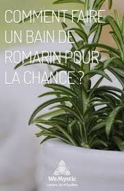 Comment Faire Un Bain De Romarin Pour La Chance Wemystic France Priere Pour L Argent Bain Magique Romarin