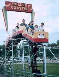 Roller Coaster At Hollywood Kiddieland Devon Mccormick Arizona History Amusement Park Park