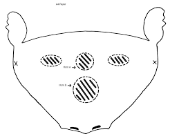 Download Blank Goalie Mask Template Drawing Free Image Download