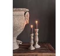 Cooler Kerzenhalter aus Holz im Schlamm-Vintage-Look