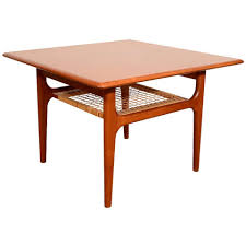 Find furniture & decor you love at hayneedle, where you can buy online while you explore our room designs and curated looks for tips, ideas & inspiration to help you along the way. Trioh Wood End Table With Woven Rattan Shelf At 1stdibs