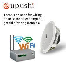 Many people try to get rid of wires by using bluetooth connectivity wireless speakers who are undoubtedly useful. Wireless Ceiling Speakers Wifi 6 5 Inch Bluetooth Loudspeakers Oupushi Wifi Home Music System Best In Wall Speakers For Surround Public Address System Installation Sound Aliexpress