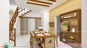 While it speaks to the classic dining set and sconces, it feels fresh. Kerala Home Interior Design Dining Room