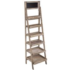 Christmas tree shop ladder bookcase. Six Tiered Tapered Wood Shelf With Chalkboard Hobby Lobby 1040716