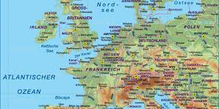 Karte von niederlande mit der hauptstadt amsterdam (offiziell) den haag (regierungssitz). Karte Von Mitteleuropa Ubersichtskarte Regionen Der Welt Welt Atlas De