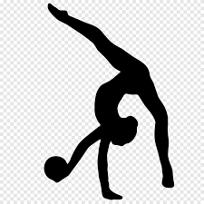 Как нарисовать гимнастку с шаром на бумаге поэтапно. Hudozhestvennaya Gimnastika Akrobaticheskaya Gimnastika Siluet Dvizheniya Lenta Fizicheskaya Forma Png Pngegg