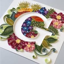 40 Examples Of Creative Paper Typography Art By Anna Chiara Valentini Designbolts Paper Quilling Designs Quilling Letters Quilling Designs