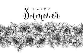 Find the perfect rose drawing stock illustrations from getty images. Sunflower Drawing Images Free Vectors Stock Photos Psd