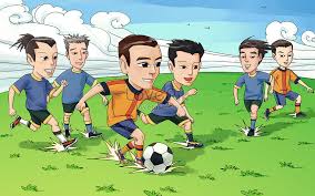 Sepak bola berasal dari dua kata yaitu 'sepak' dan 'bola'. Play Football Illustration Image Picture Free Download 401231530 Lovepik Com