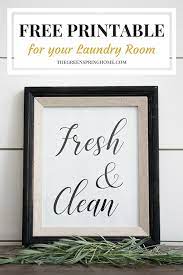 Free Printable Laundry Room Signs The Greenspring Home Laundry Room Signs Laundry Room Decor Signs Laundry Room Printables