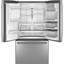 Located in the door for more available space in the fresh food section and easy replacement. Energy Star Ft Ge Cfe28tshss Cafe 28 6 Cu Stainless Steel French Door Refrigerator Appliances Evertribehq Refrigerators