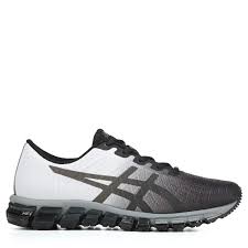 Asics Mens Quantum 180 4 Running Shoes Black Grey In 2019