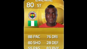 De middenvelder mag vertrekken bij internazionale, maar heeft over. Fifa 15 If Emenike 81 Player Review In Game Stats Ultimate Team Golectures Online Lectures