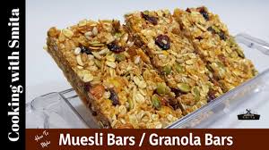 Have you ever made granola bars that were so good you couldn't stop eating them? Muesli Bars Healthy Crunchy Snack Recipe Homemade Granola Bars Youtube