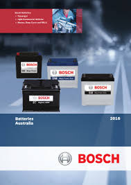 Bosch Battery Fitment Guide