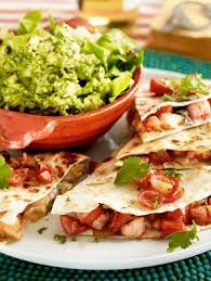 Sizzling Shrimp Quesadillas Recipe Quesadilla Griddle Cooking Recipes Quesadilla Recipes