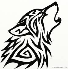 Click on an image below. Tribal Wolf Coloring Pages Tribal Wolf Avatar By Hareguizer Printable Coloring4free Coloring4free Com
