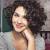 Caucasian Naturally Short Curly Hair
