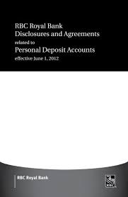 Do not use spaces or dashes example 3: Rbc Royal Bank Disclosures And Agreements Personal Deposit