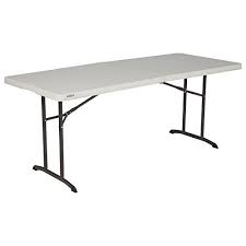 Lifetime 80382 Commercial Fold In Half Table 6 Foot Alm Https Www Amazon Com Dp B00r8e1cp8 Ref Cm Sw R Pi Fold In Half Table Half Table Lifetime Tables