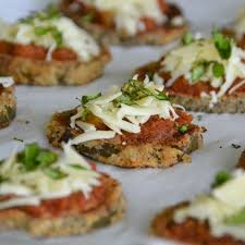 Eggplant Parmesan Bites Recipe Simple Eggplant Parmesan Dinner Recipe Recipes Food Veggie Dishes