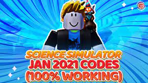 All science simulator codes list All New 17 Roblox Science Simulator Codes January 2021 Working Youtube
