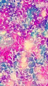 Glowing Flowers Galaxy Wallpaper Androidwallpaper Iphonewallpaper Wallpaper Galaxy Sparkle Gl Iphone Wallpaper Vintage Galaxy Wallpaper Pretty Wallpapers